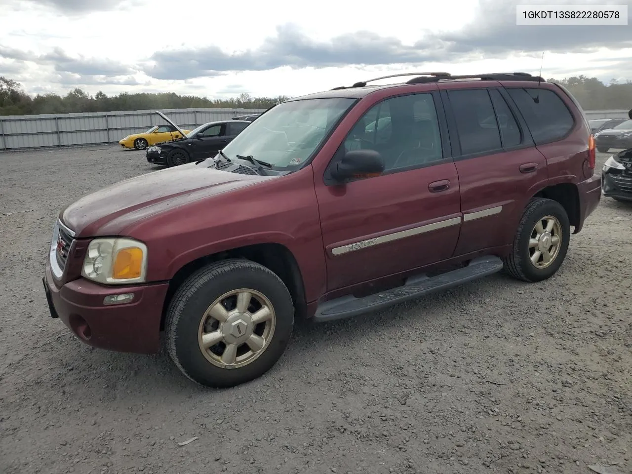 2002 GMC Envoy VIN: 1GKDT13S822280578 Lot: 75847924