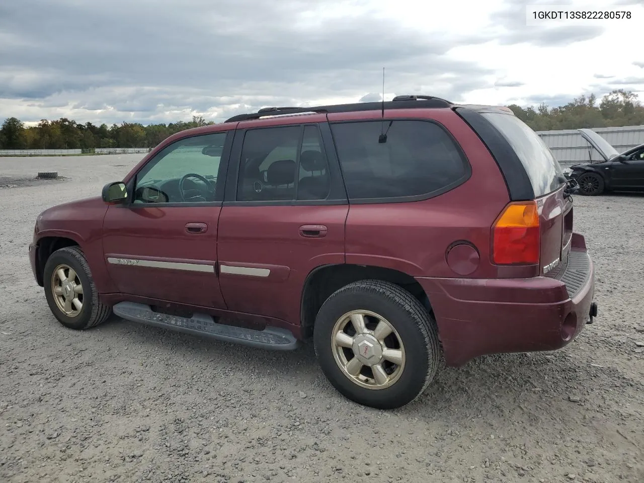 2002 GMC Envoy VIN: 1GKDT13S822280578 Lot: 75847924