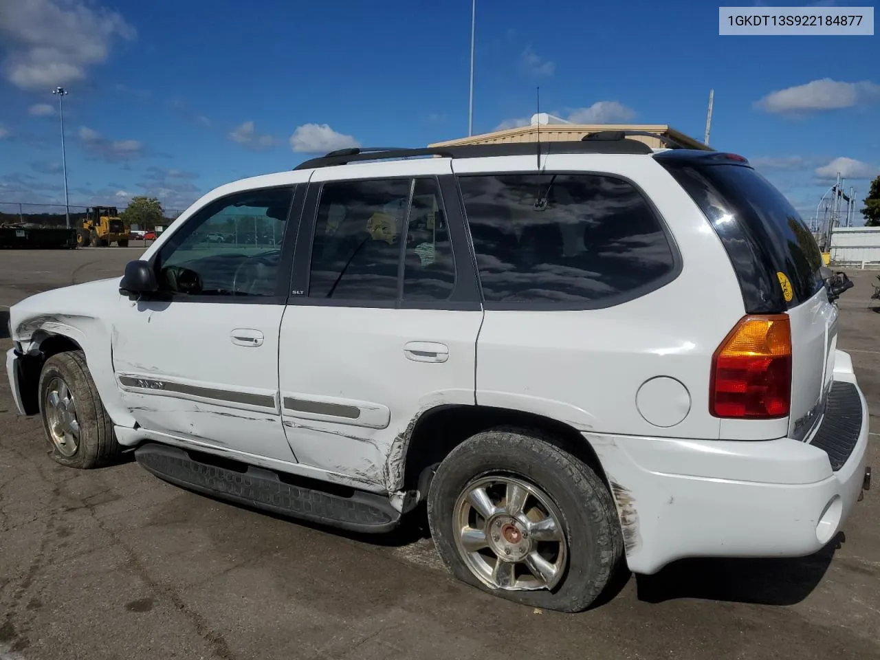 2002 GMC Envoy VIN: 1GKDT13S922184877 Lot: 76320894