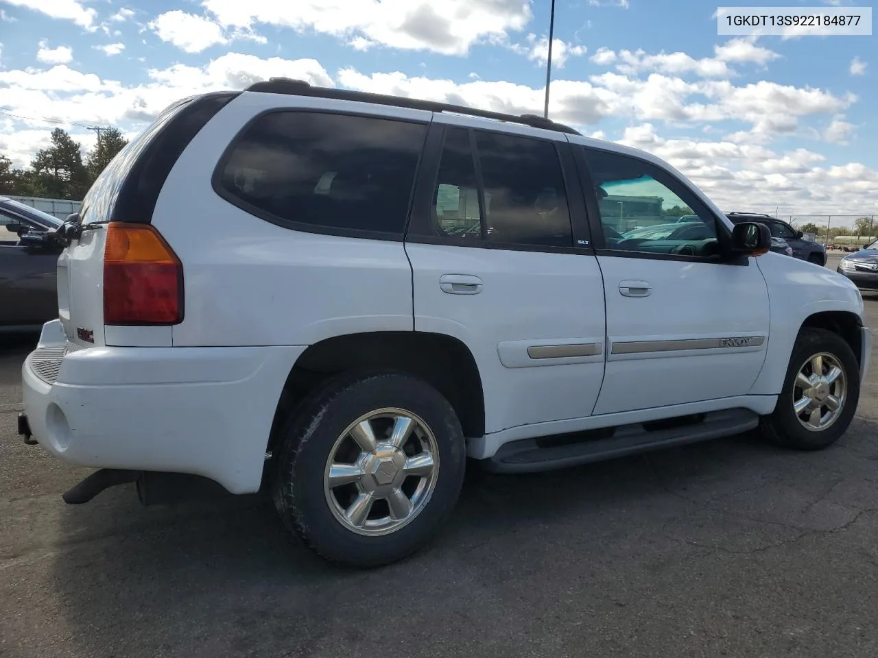 2002 GMC Envoy VIN: 1GKDT13S922184877 Lot: 76320894