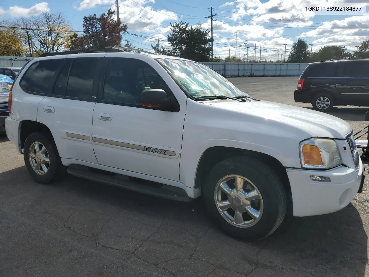 2002 GMC Envoy VIN: 1GKDT13S922184877 Lot: 76320894