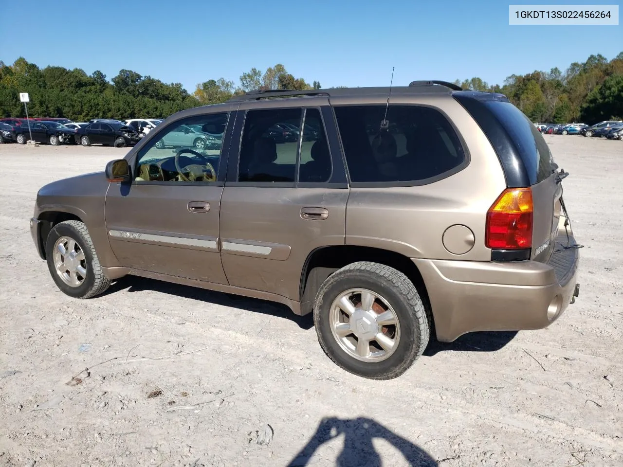 2002 GMC Envoy VIN: 1GKDT13S022456264 Lot: 76556004