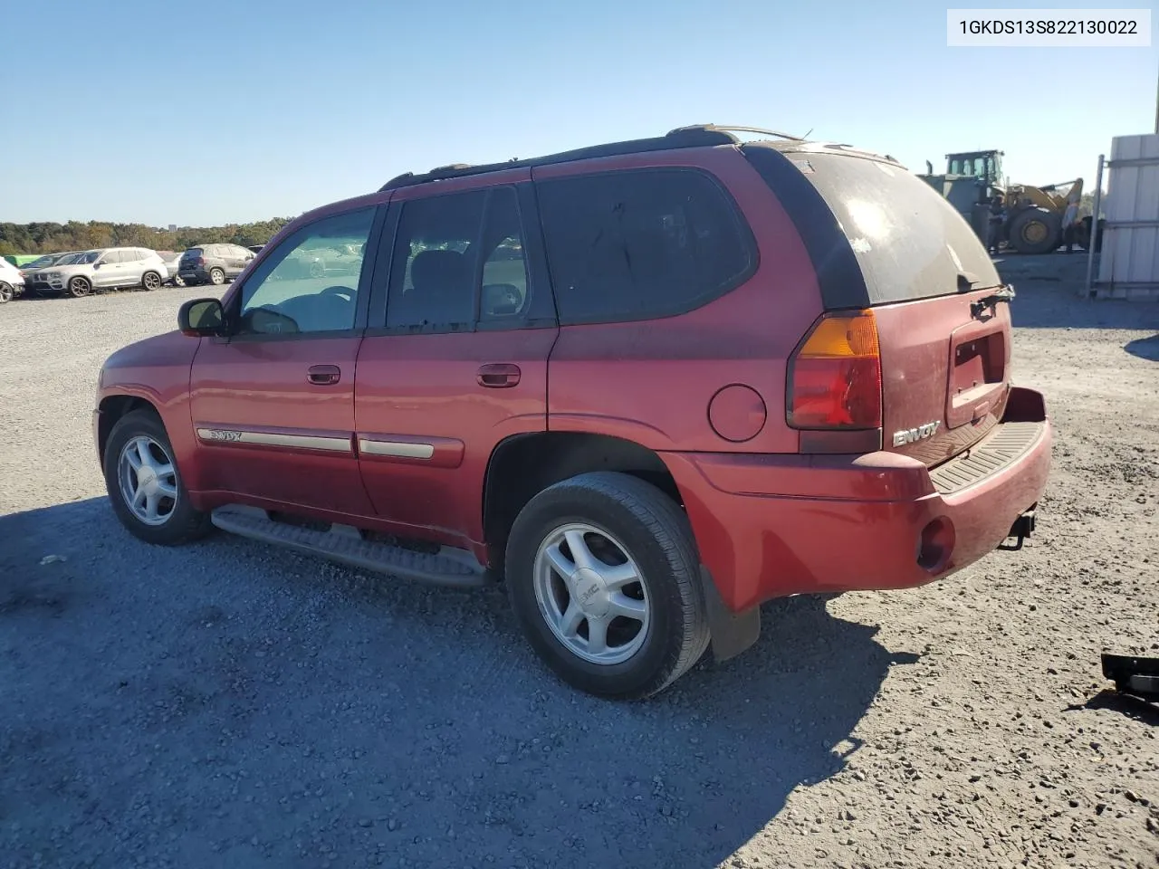 2002 GMC Envoy VIN: 1GKDS13S822130022 Lot: 76937364