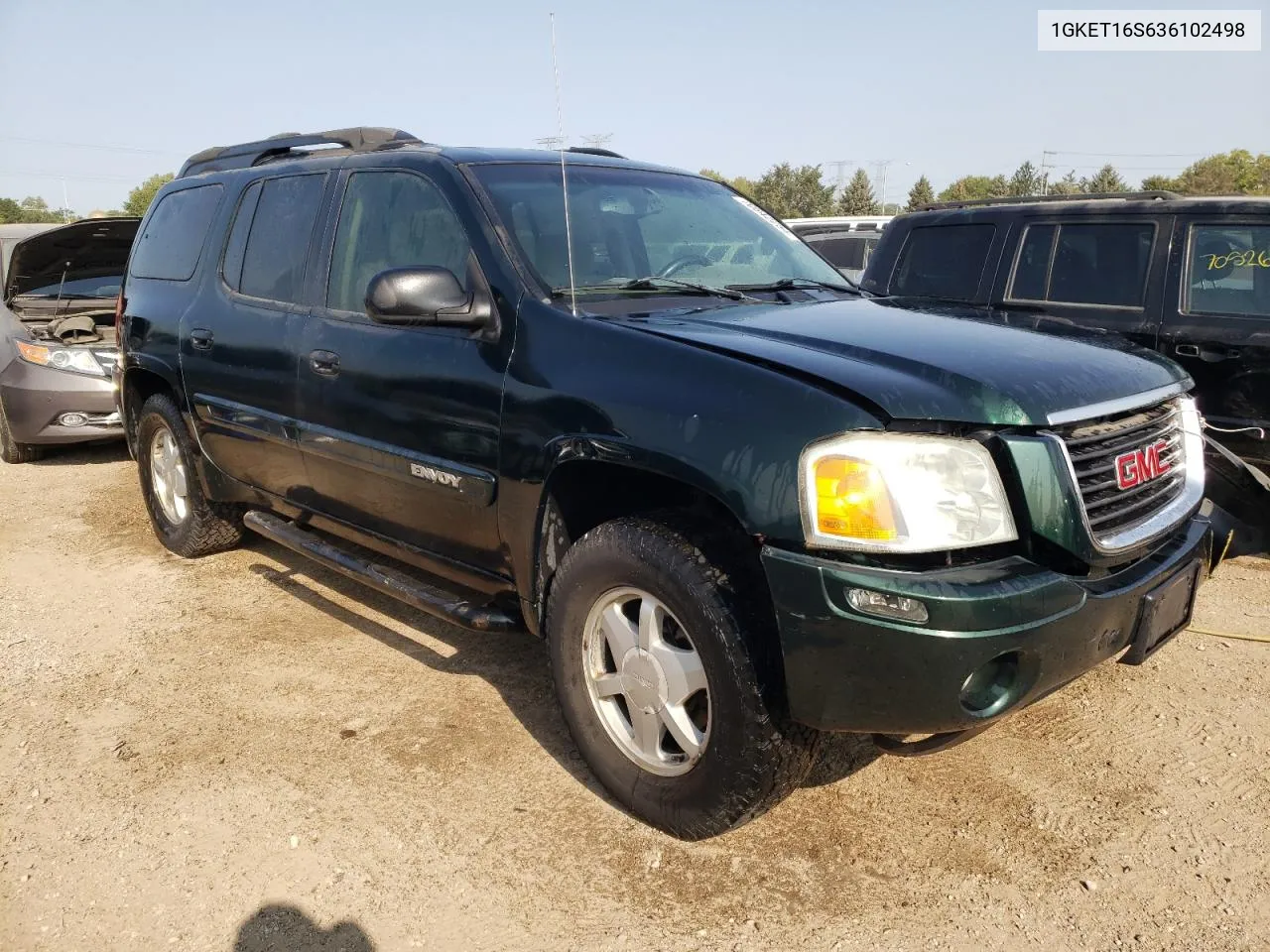 2003 GMC Envoy Xl VIN: 1GKET16S636102498 Lot: 70842254