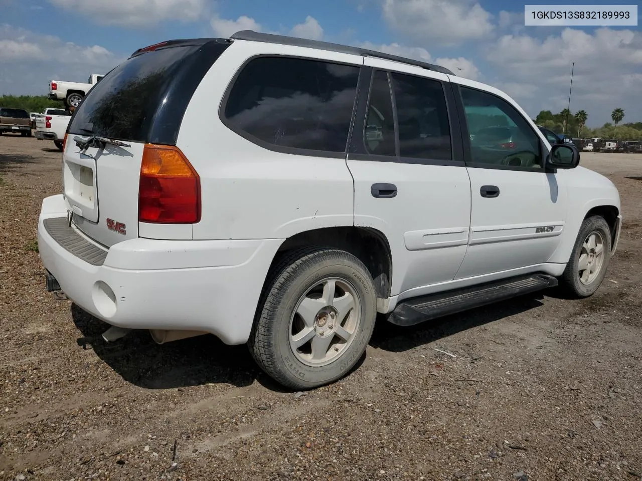 2003 GMC Envoy VIN: 1GKDS13S832189993 Lot: 71505724