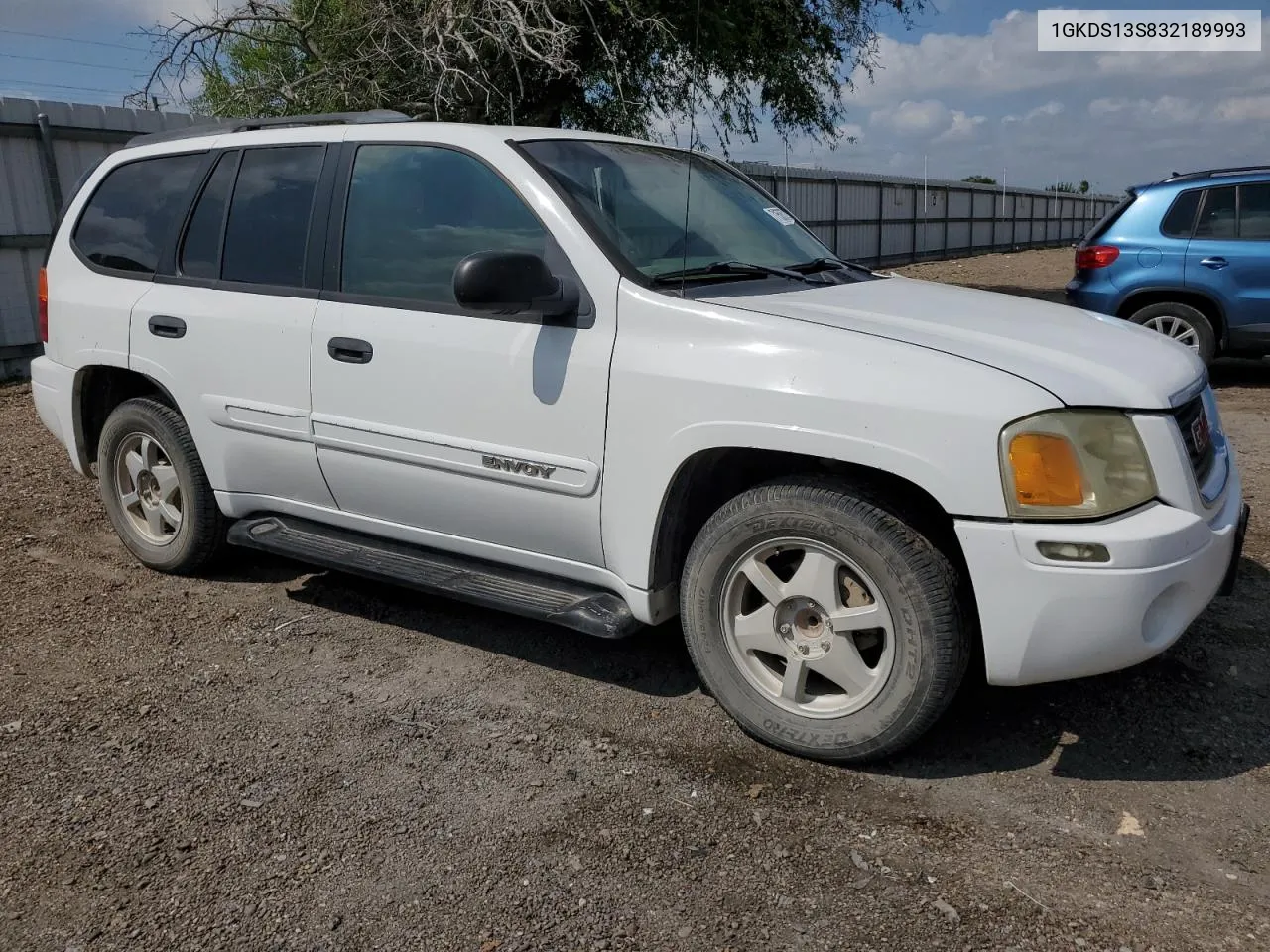 2003 GMC Envoy VIN: 1GKDS13S832189993 Lot: 71505724