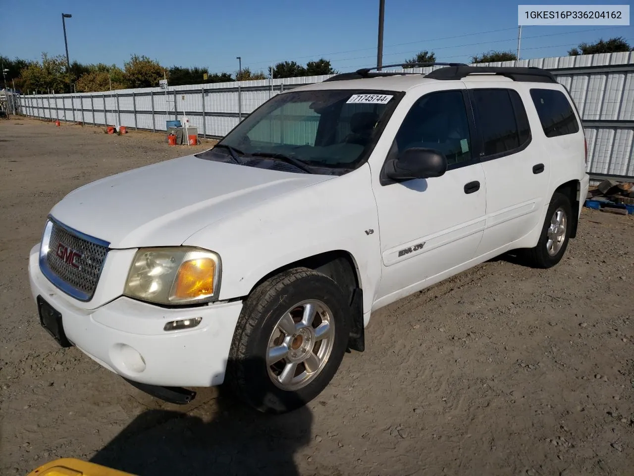 2003 GMC Envoy Xl VIN: 1GKES16P336204162 Lot: 71745744