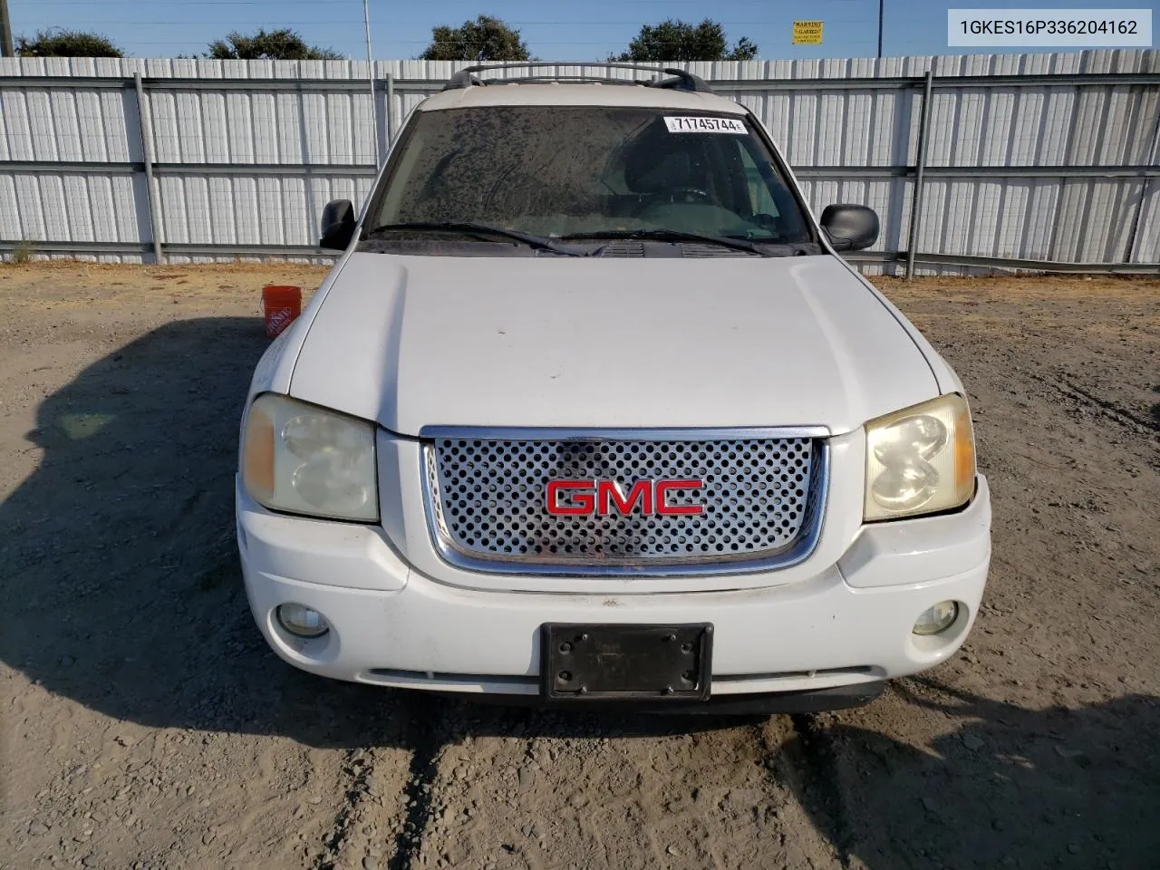 2003 GMC Envoy Xl VIN: 1GKES16P336204162 Lot: 71745744