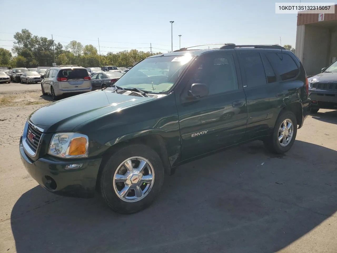 2003 GMC Envoy VIN: 1GKDT13S132315057 Lot: 72021214