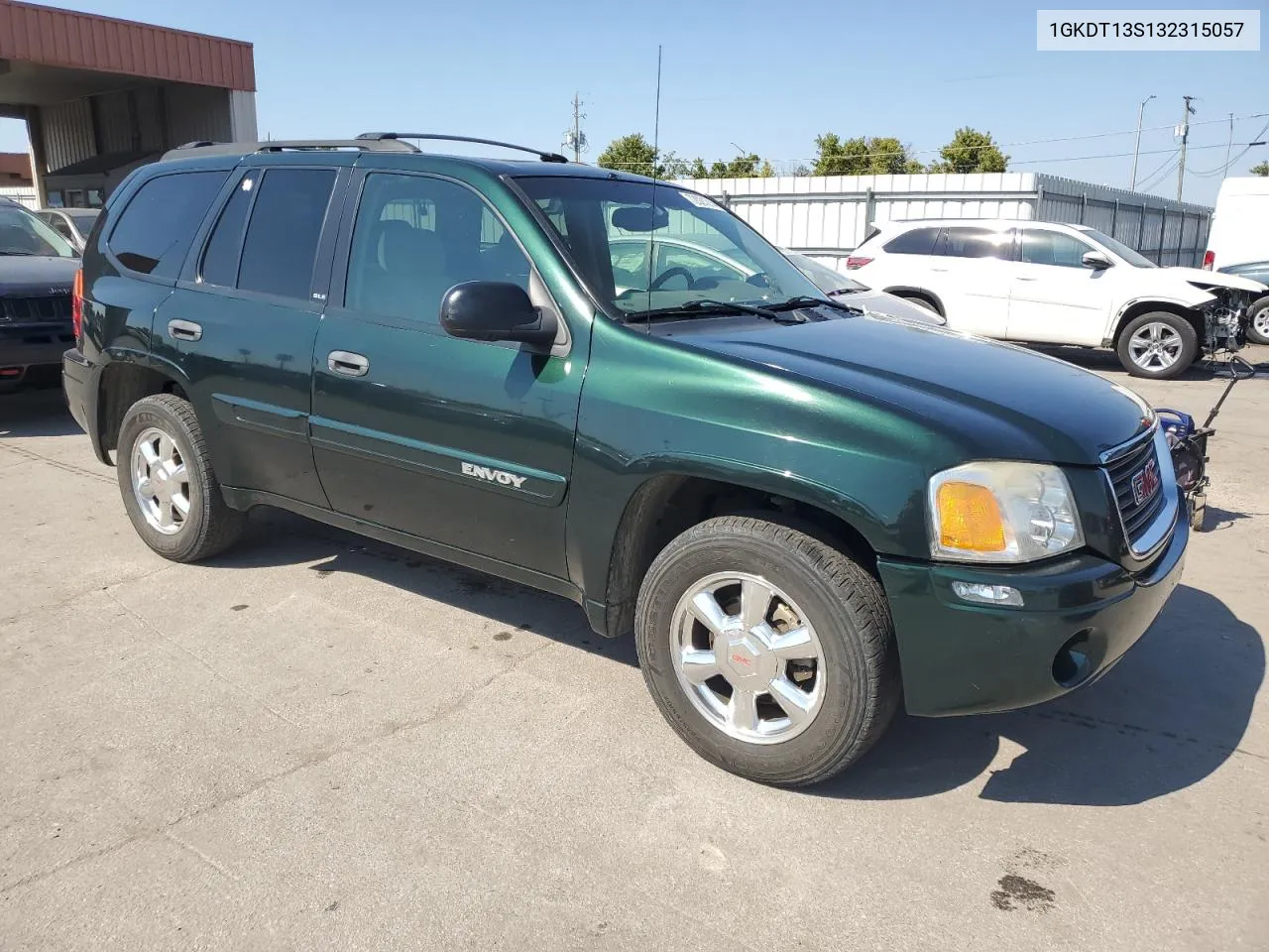 2003 GMC Envoy VIN: 1GKDT13S132315057 Lot: 72021214