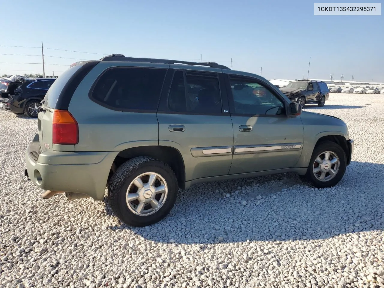 2003 GMC Envoy VIN: 1GKDT13S432295371 Lot: 72944074