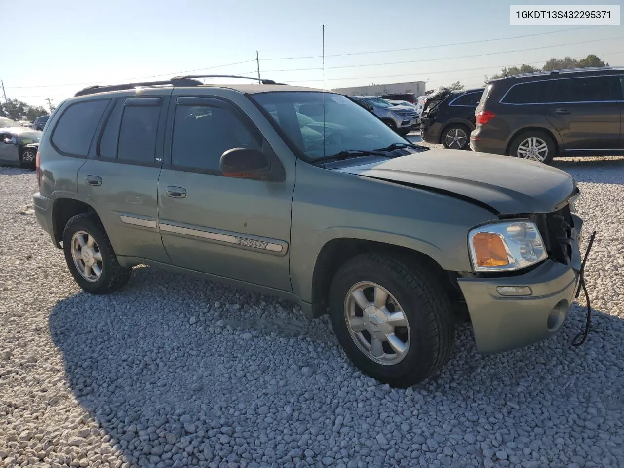 2003 GMC Envoy VIN: 1GKDT13S432295371 Lot: 72944074