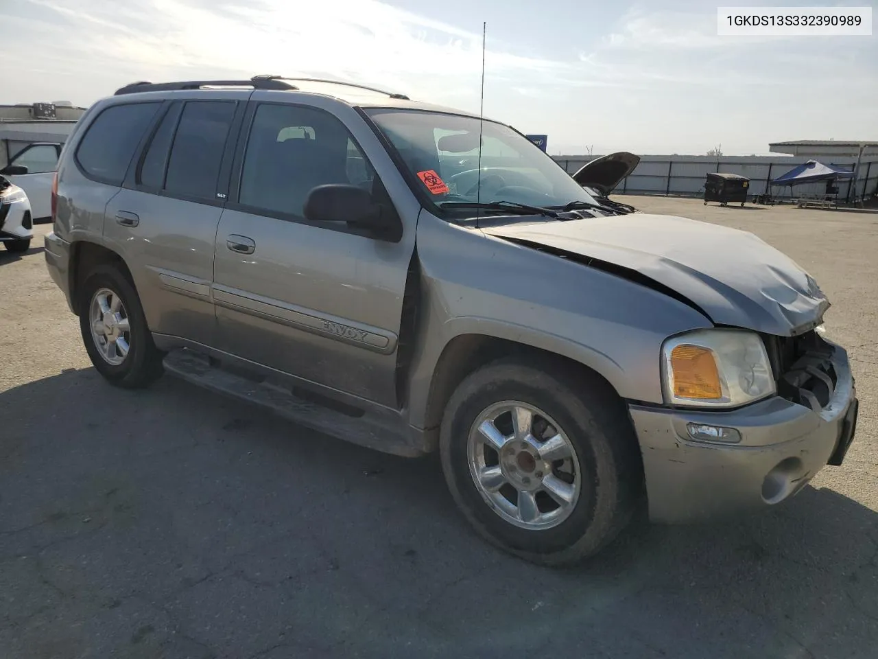 2003 GMC Envoy VIN: 1GKDS13S332390989 Lot: 74729104