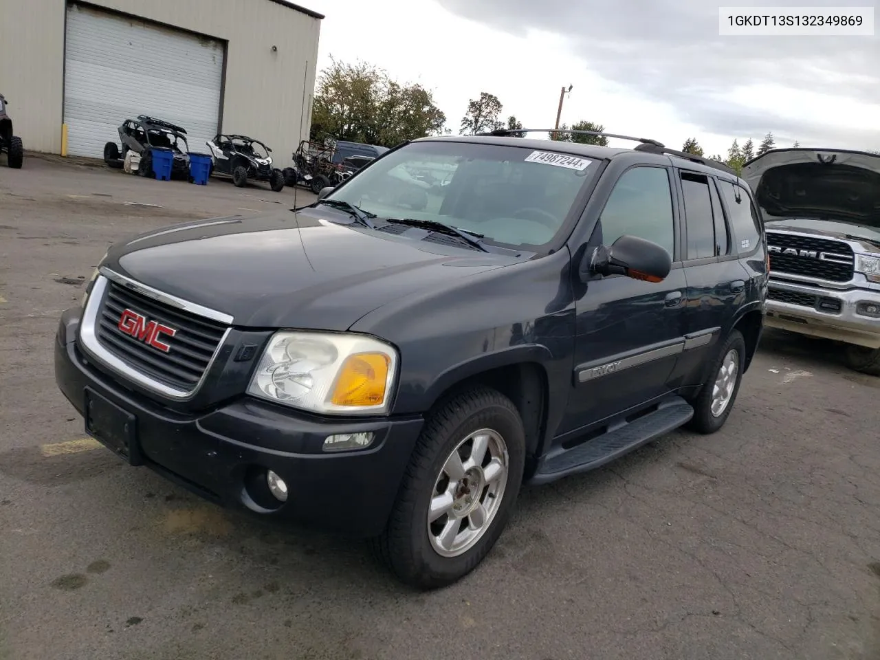 2003 GMC Envoy VIN: 1GKDT13S132349869 Lot: 74987244