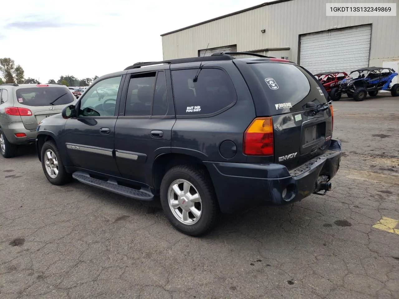 2003 GMC Envoy VIN: 1GKDT13S132349869 Lot: 74987244