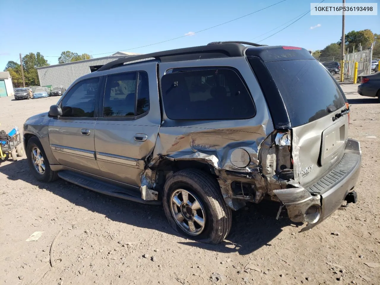 2003 GMC Envoy Xl VIN: 1GKET16P536193498 Lot: 75323404