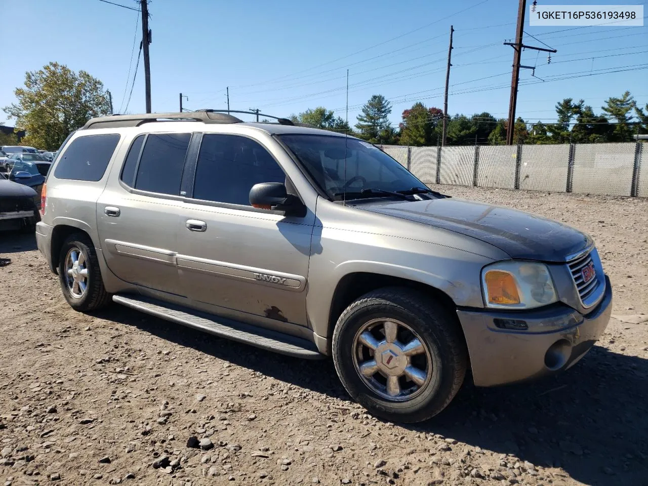 1GKET16P536193498 2003 GMC Envoy Xl