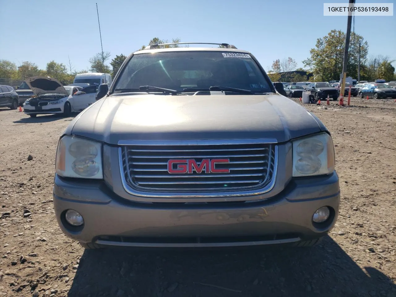 2003 GMC Envoy Xl VIN: 1GKET16P536193498 Lot: 75323404