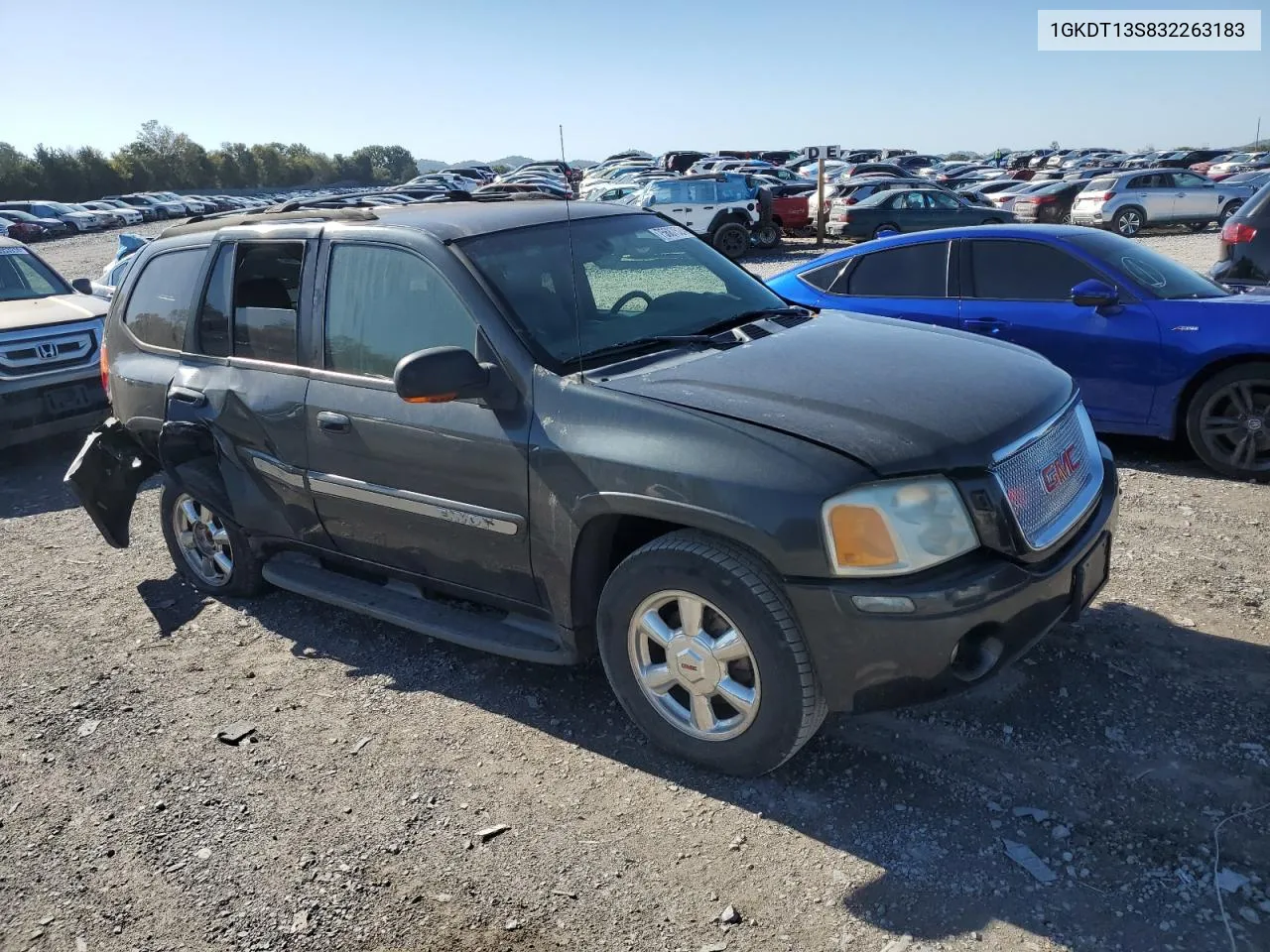 2003 GMC Envoy VIN: 1GKDT13S832263183 Lot: 75687524