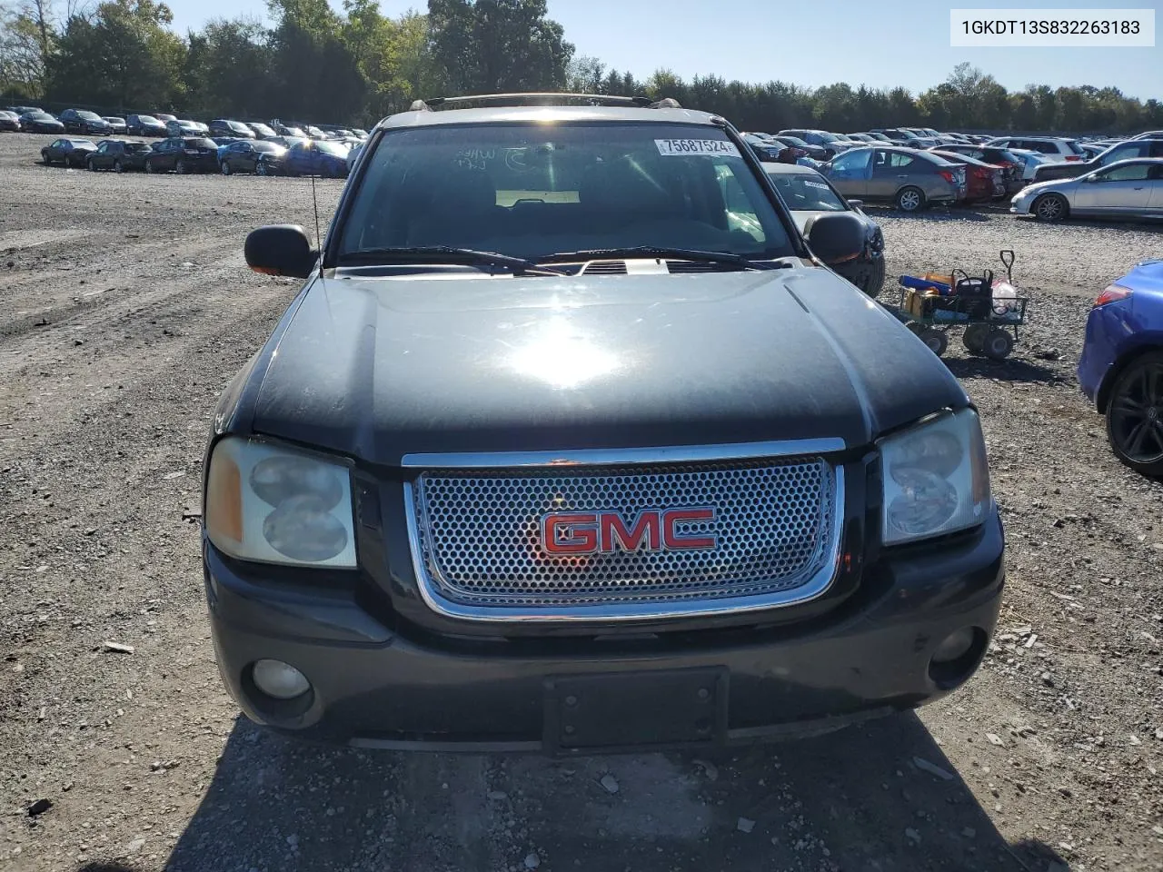 2003 GMC Envoy VIN: 1GKDT13S832263183 Lot: 75687524