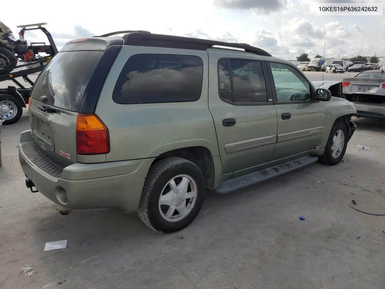 2003 GMC Envoy Xl VIN: 1GKES16P636242632 Lot: 75960974