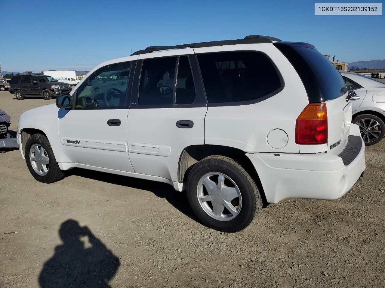 2003 GMC Envoy VIN: 1GKDT13S232139152 Lot: 76623804