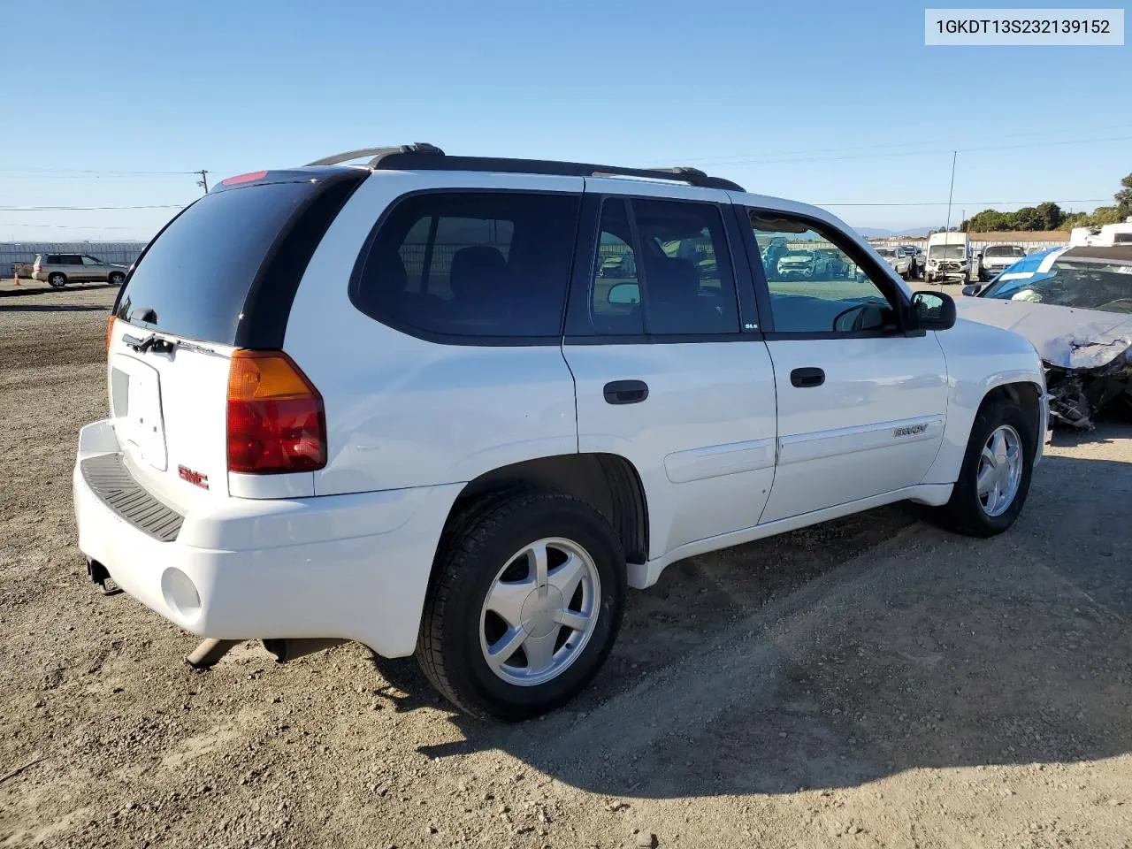 2003 GMC Envoy VIN: 1GKDT13S232139152 Lot: 76623804