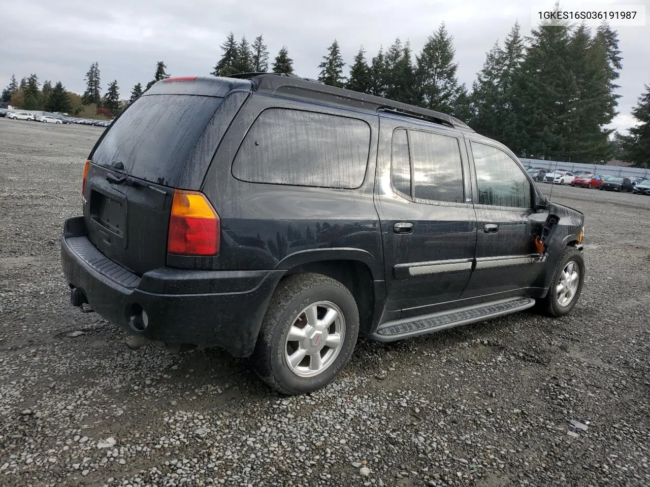 2003 GMC Envoy Xl VIN: 1GKES16S036191987 Lot: 76776604