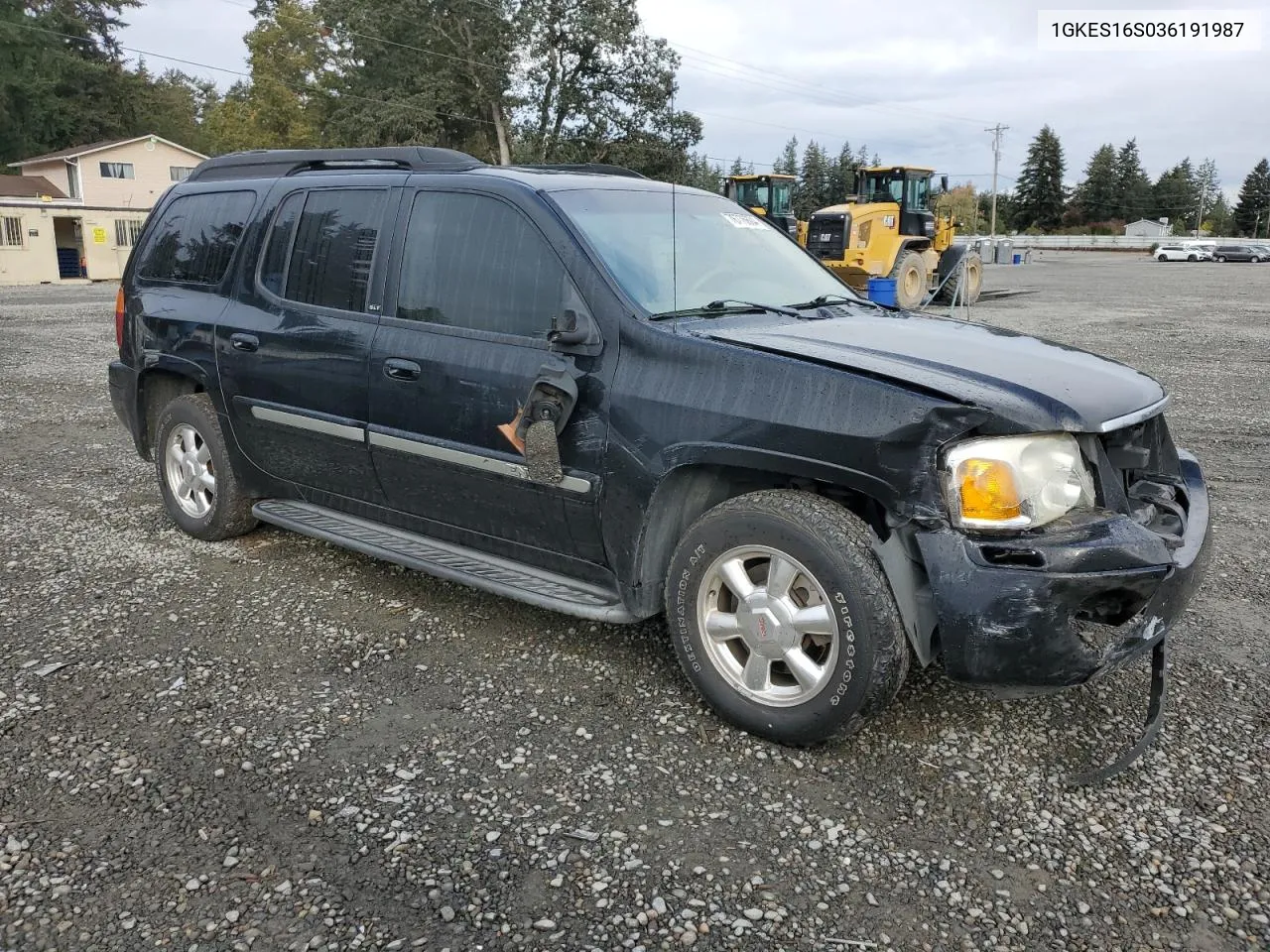 2003 GMC Envoy Xl VIN: 1GKES16S036191987 Lot: 76776604