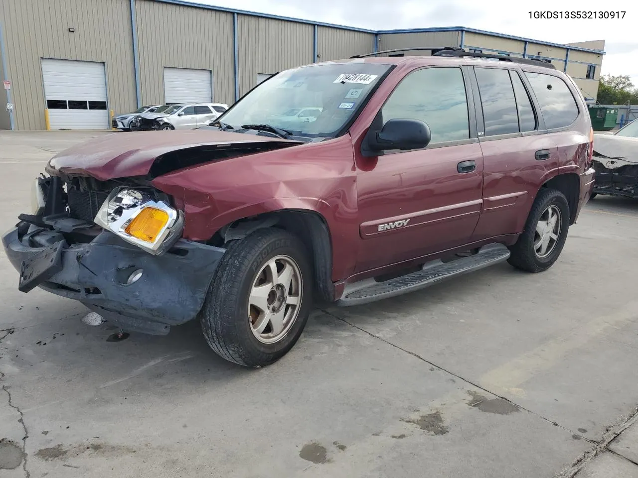 2003 GMC Envoy VIN: 1GKDS13S532130917 Lot: 78528144