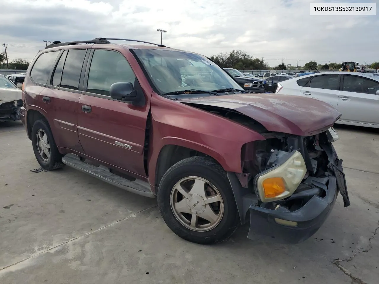 2003 GMC Envoy VIN: 1GKDS13S532130917 Lot: 78528144