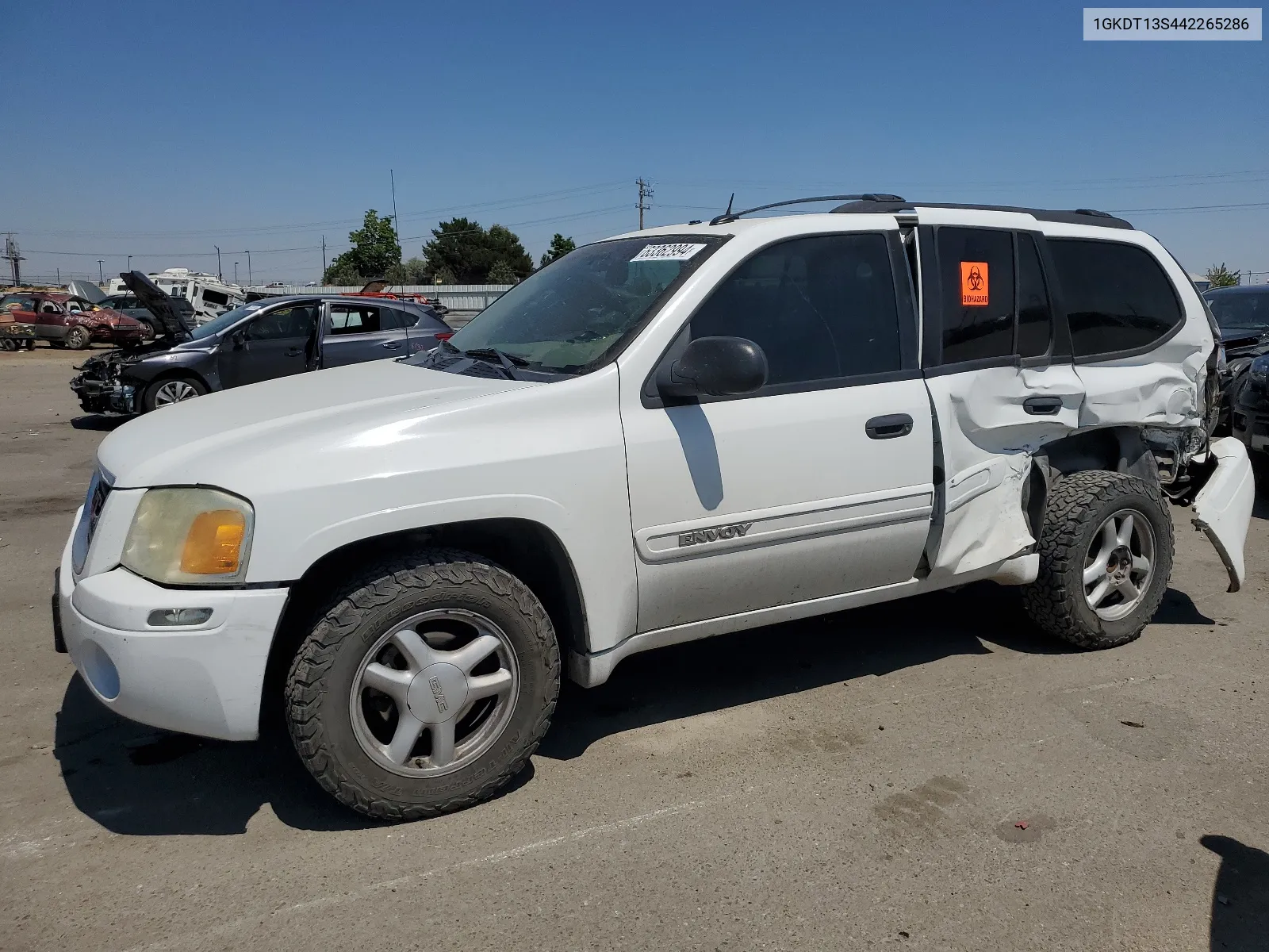 1GKDT13S442265286 2004 GMC Envoy