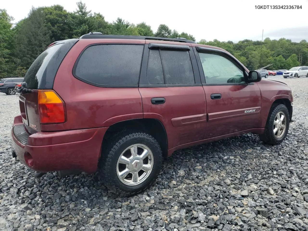 2004 GMC Envoy VIN: 1GKDT13S342336784 Lot: 66704184