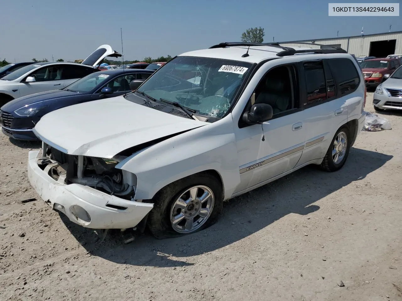 2004 GMC Envoy VIN: 1GKDT13S442294643 Lot: 68067874