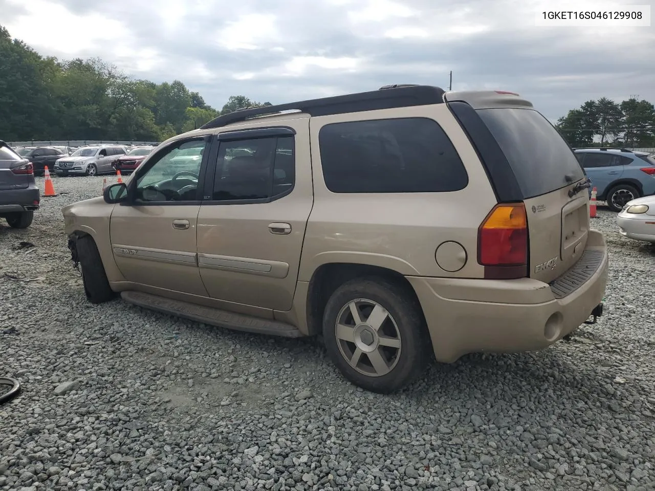 2004 GMC Envoy Xl VIN: 1GKET16S046129908 Lot: 68126174