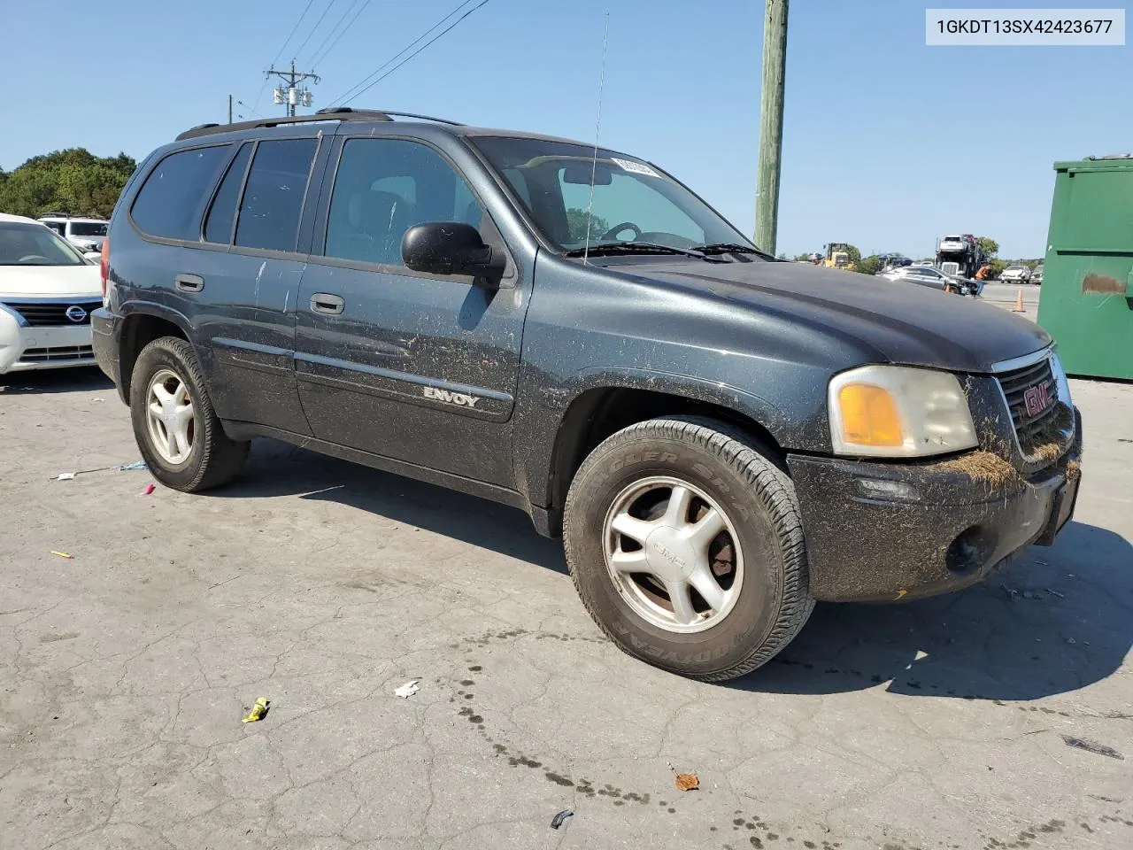 1GKDT13SX42423677 2004 GMC Envoy