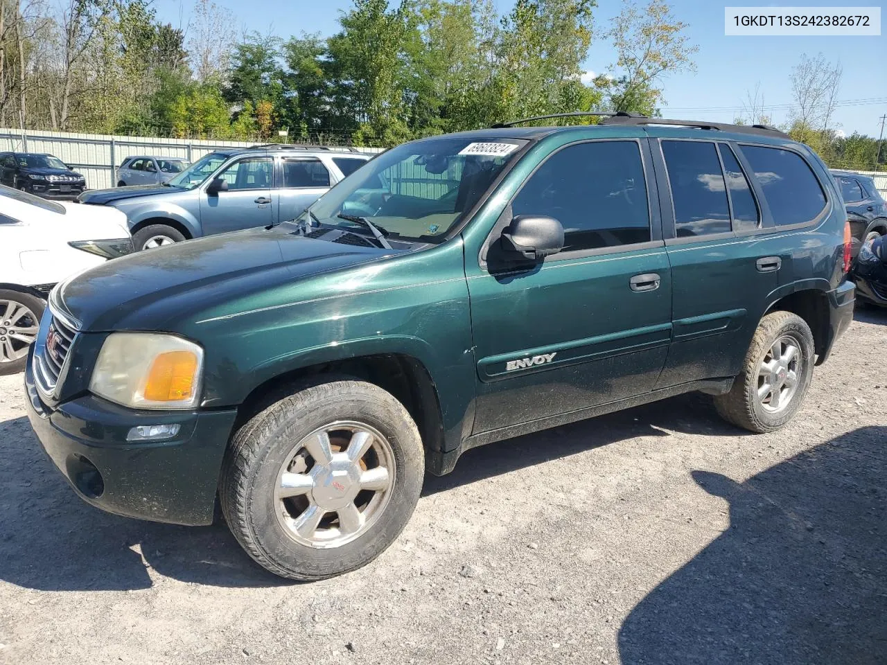 1GKDT13S242382672 2004 GMC Envoy