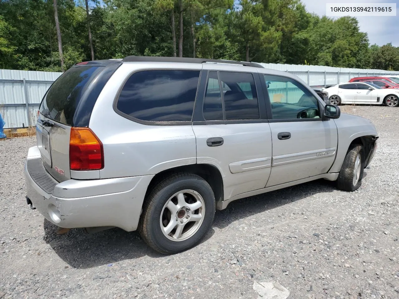 2004 GMC Envoy VIN: 1GKDS13S942119615 Lot: 69653494