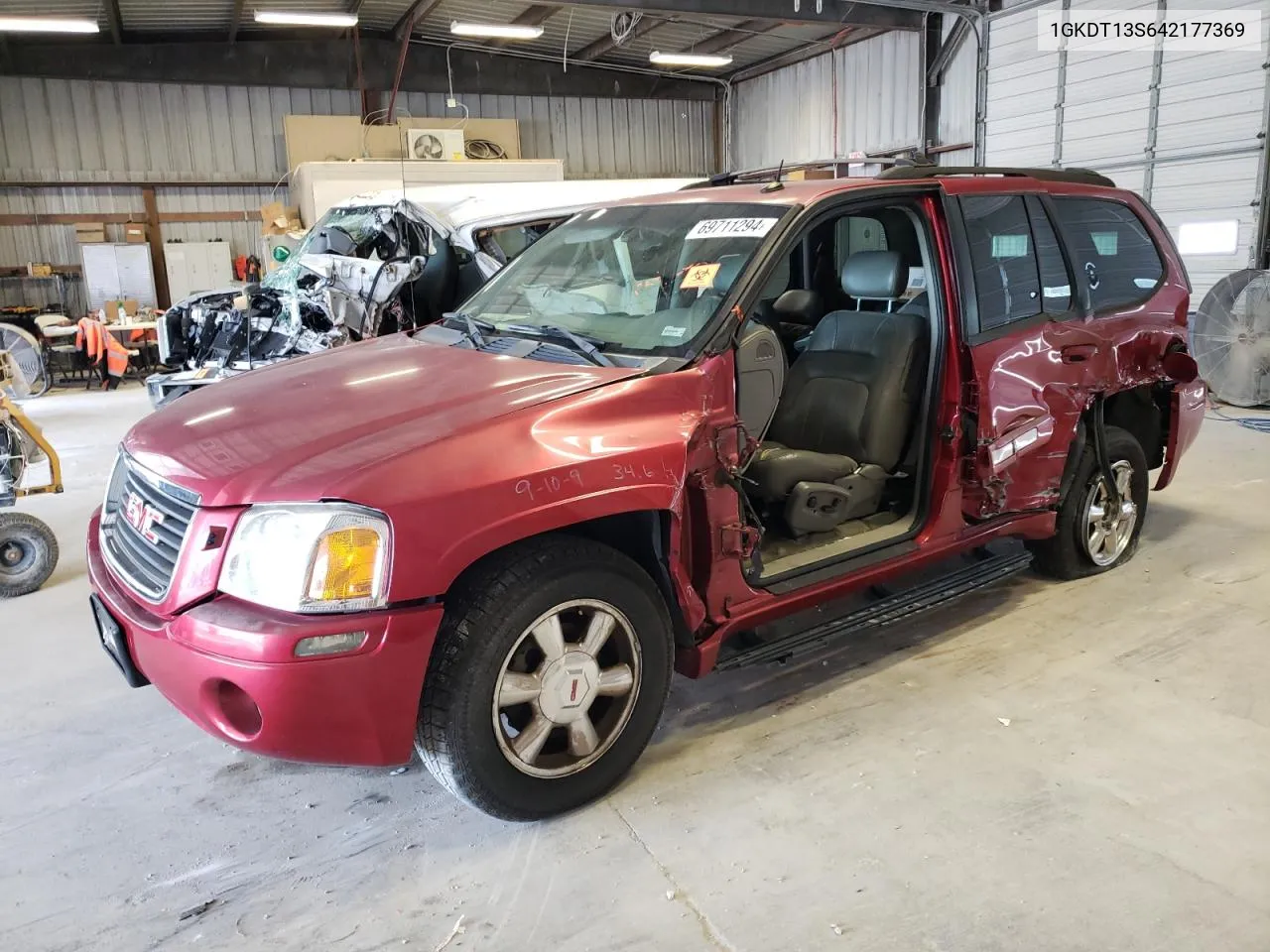 2004 GMC Envoy VIN: 1GKDT13S642177369 Lot: 69711294