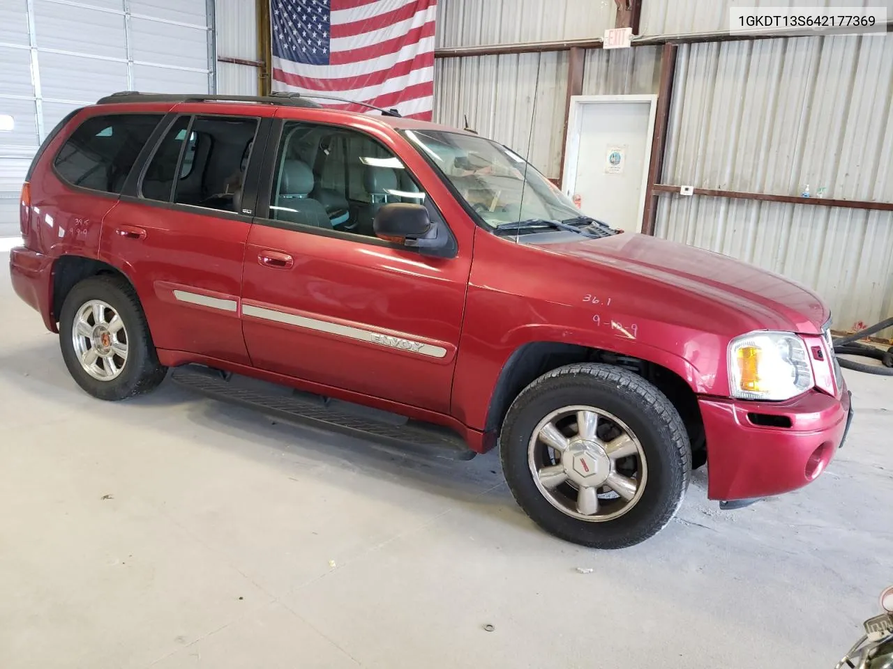 2004 GMC Envoy VIN: 1GKDT13S642177369 Lot: 69711294