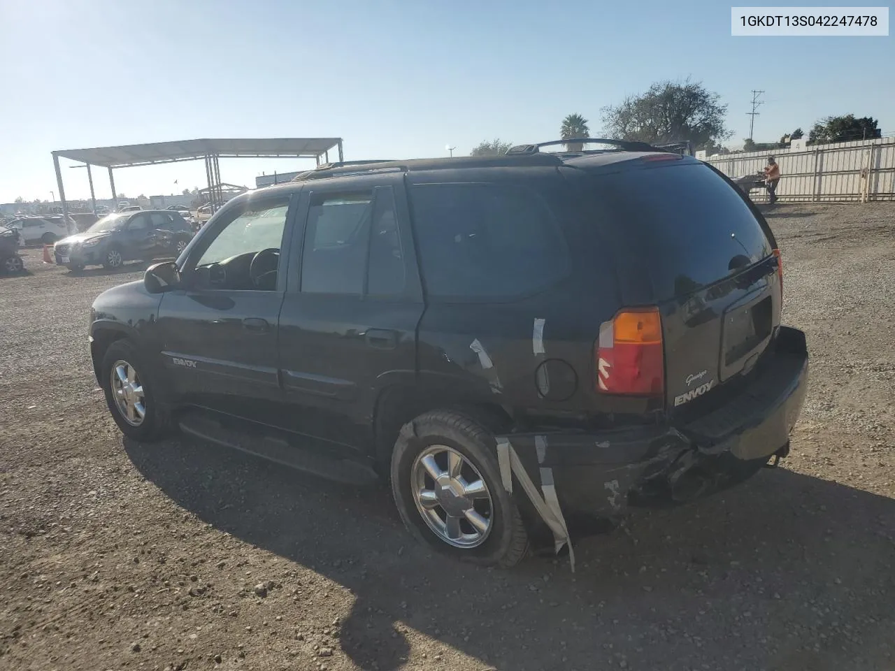 2004 GMC Envoy VIN: 1GKDT13S042247478 Lot: 72224534