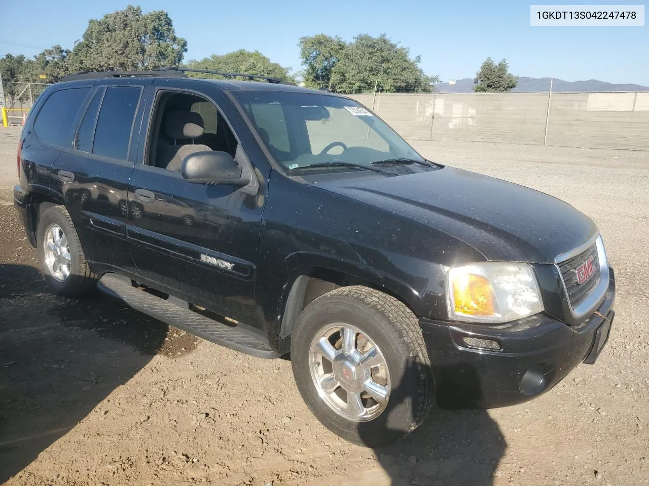 2004 GMC Envoy VIN: 1GKDT13S042247478 Lot: 72224534