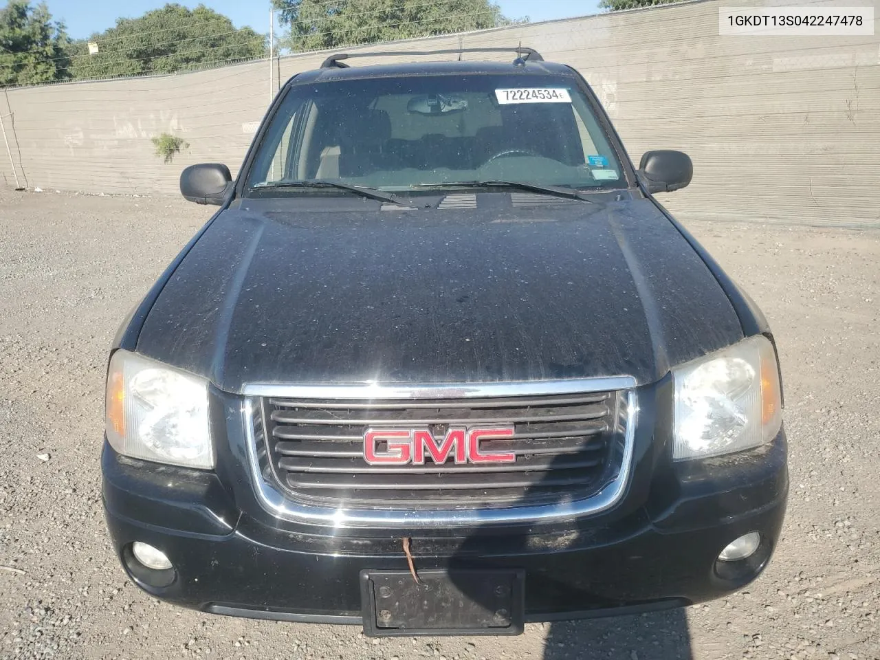 2004 GMC Envoy VIN: 1GKDT13S042247478 Lot: 72224534