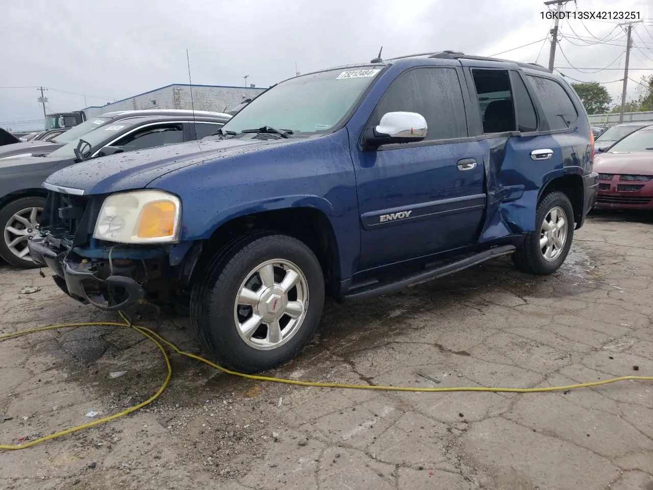 2004 GMC Envoy VIN: 1GKDT13SX42123251 Lot: 73212484