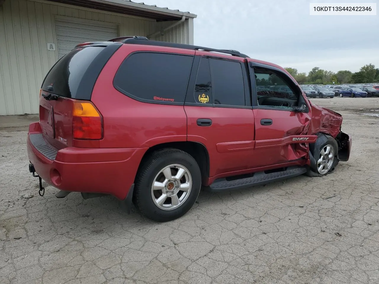 2004 GMC Envoy VIN: 1GKDT13S442422346 Lot: 73566634