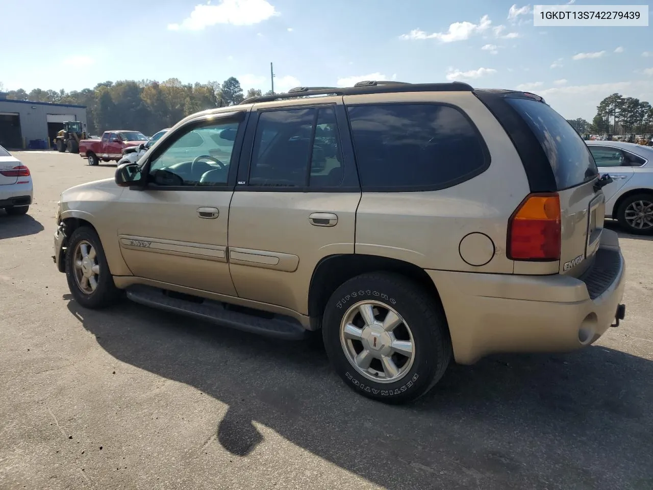 2004 GMC Envoy VIN: 1GKDT13S742279439 Lot: 76562534