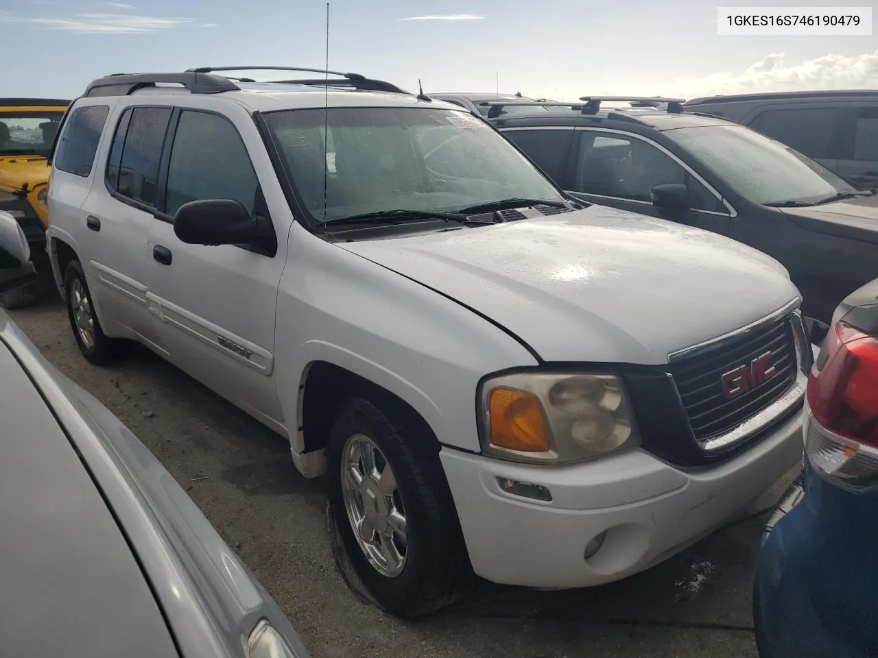 2004 GMC Envoy Xl VIN: 1GKES16S746190479 Lot: 76744254