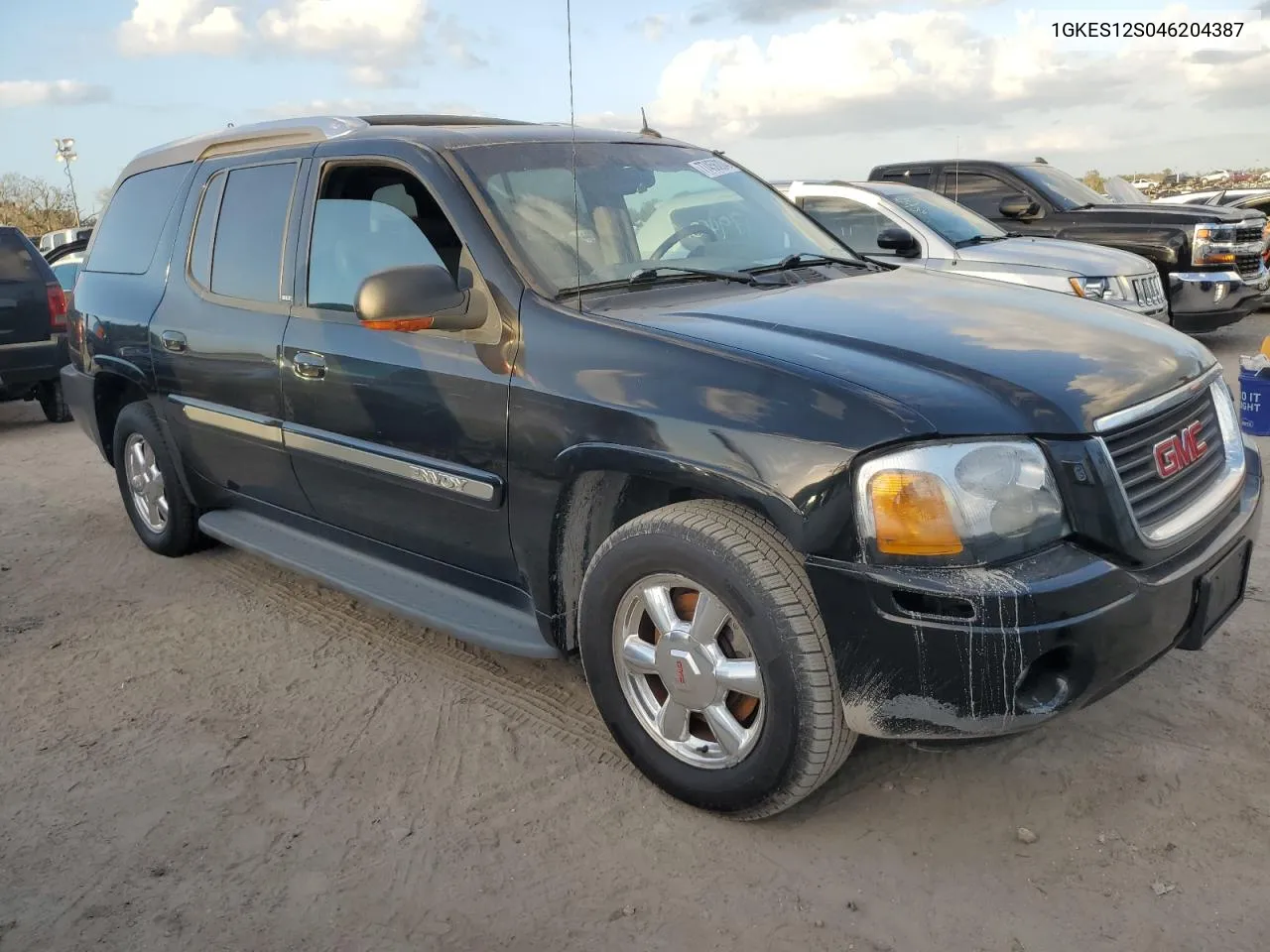 2004 GMC Envoy Xuv VIN: 1GKES12S046204387 Lot: 77456204