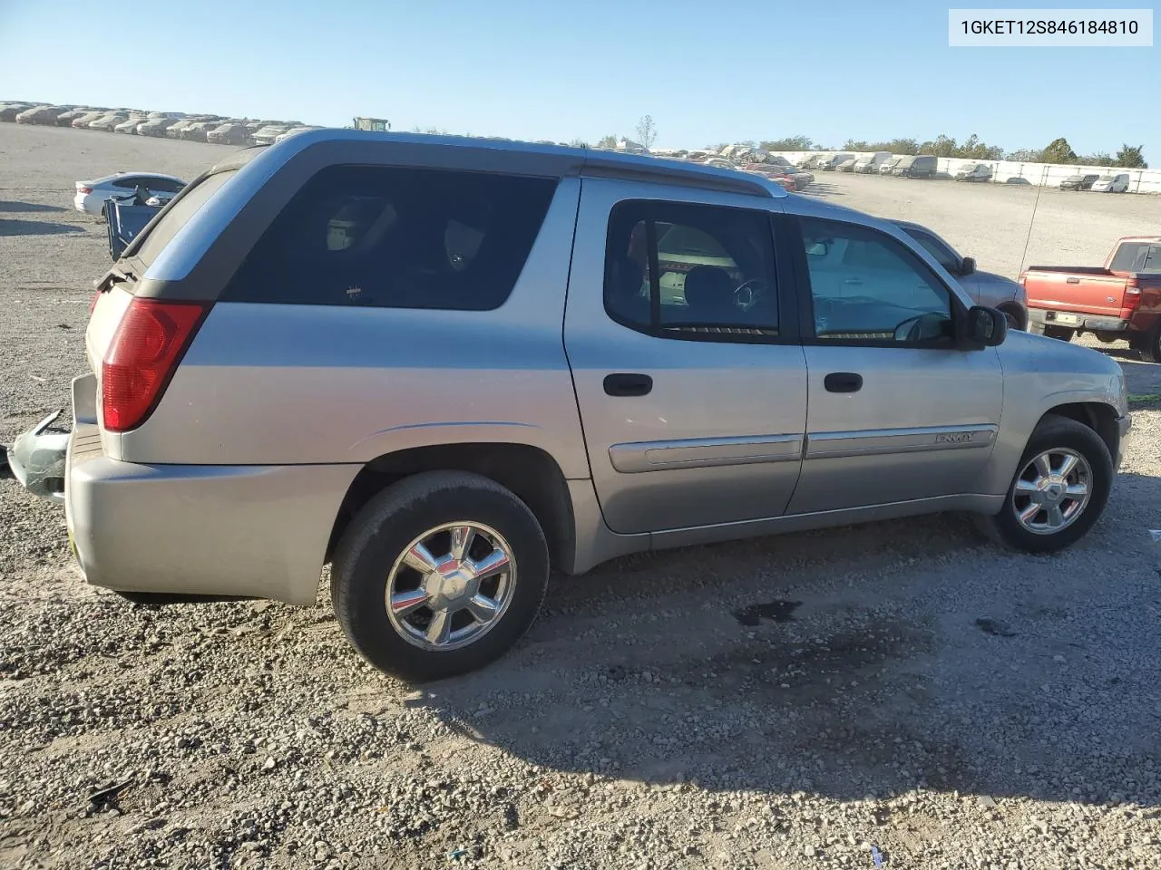 2004 GMC Envoy Xuv VIN: 1GKET12S846184810 Lot: 77475994