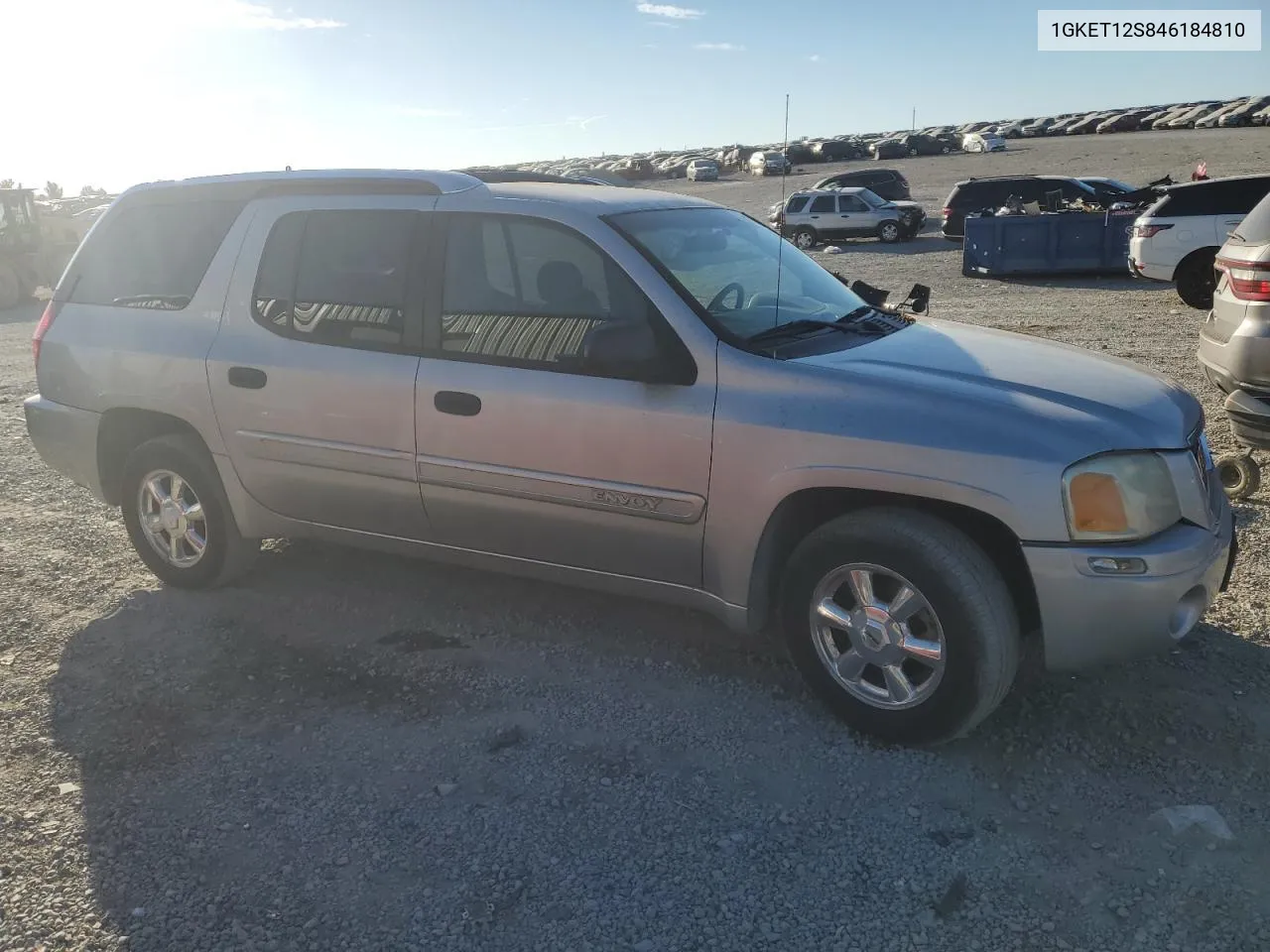 2004 GMC Envoy Xuv VIN: 1GKET12S846184810 Lot: 77475994